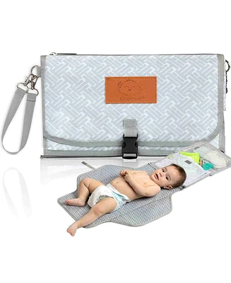 Ezee Diaper Changing Pad, Portable Mat, Waterproof Foldable Pad
