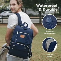 Explorer Diaper Backpack Bag, Large, Waterproof Baby Diaper Bags, Multi Functional Diaper Backpacks