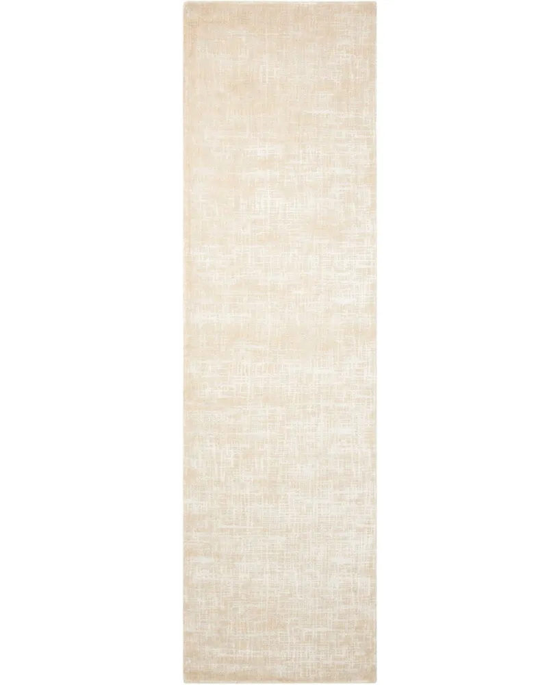 Nourison Home Starlight STA02 Ivory 2'3" x 8' Runner Rug