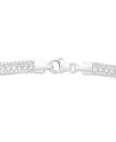 Cubic Zirconia Tennis Bracelet in Sterling Silver