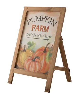 Glitzhome 24" Fall Wooden Porch Sign or Standing Decor