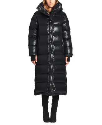 S13 Women's Harper Hooded Maxi Puffer Coat