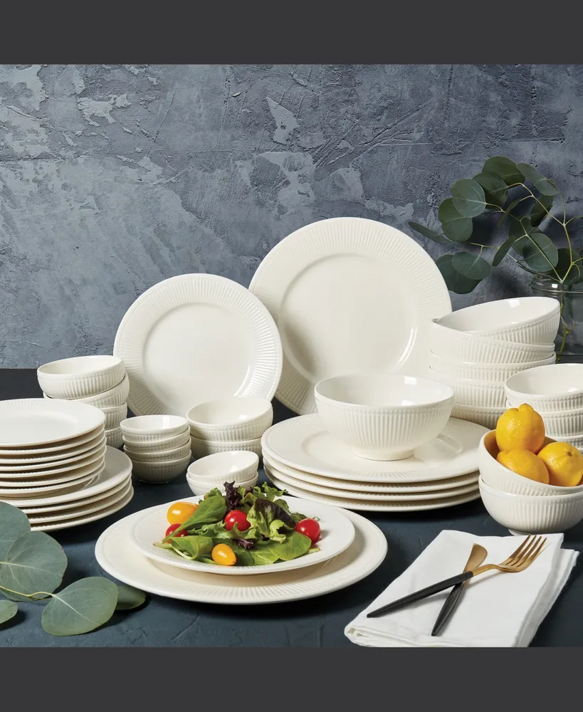 Inspiration by Denmark Fiore 42 Pc. Dinnerware Set, Service for 6, Created for Macy's