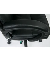 Osp Home Furnishings Bonded Leather Executive Office Chair