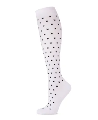 MeMoi Classic Polka Dots Women's Compression Socks