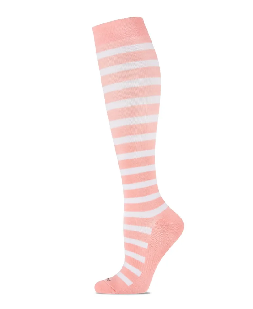 MeMoi Cabana Stripe Women's Compression Socks