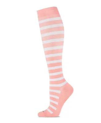 MeMoi Cabana Stripe Women's Compression Socks