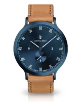 Lilienthal Berlin L1 All Light Brown Leather Strap Watch, 42mm