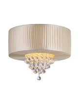 Home Accessories Vanilla 16" 4-Light Indoor Chandelier with Light Kit