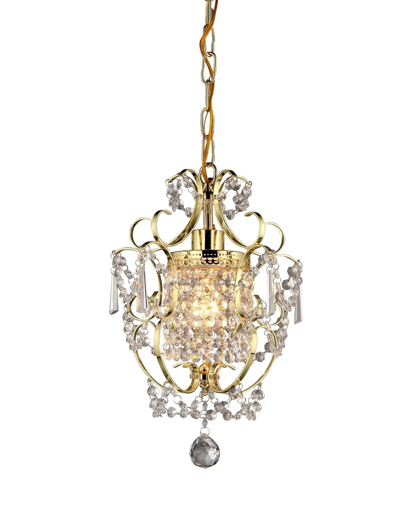 Home Accessories Emily 10" 1-Light Indoor Chandelier with Light Kit