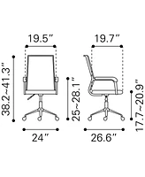 Zuo Liderato Office Chair