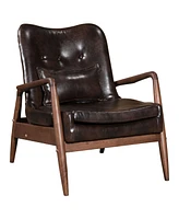 Zuo Bully Lounge Chair and Ottoman