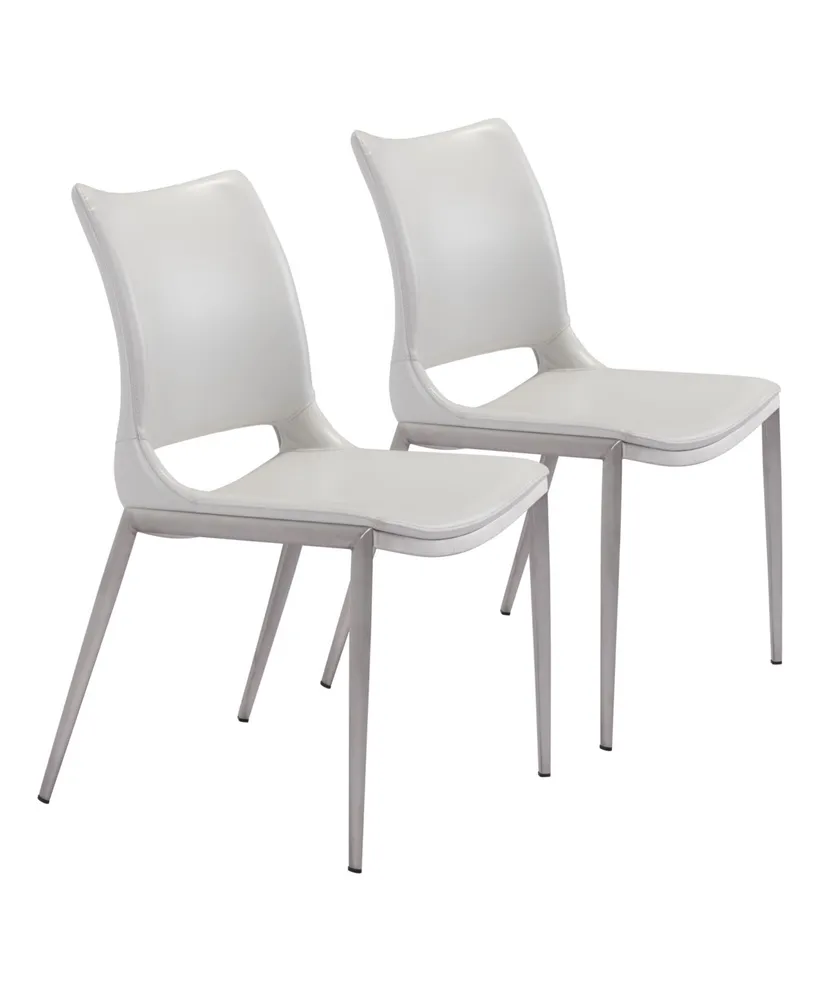 Zuo Ace Dining Chair, Set of 2