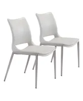 Zuo Ace Dining Chair, Set of 2