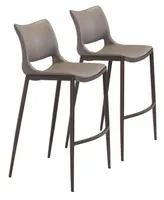 Zuo Ace Bar Chair, Set of 2