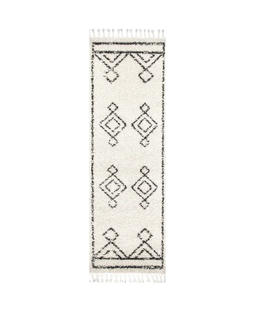 nuLoom Mackie 2'6" x 12' Runner Rug