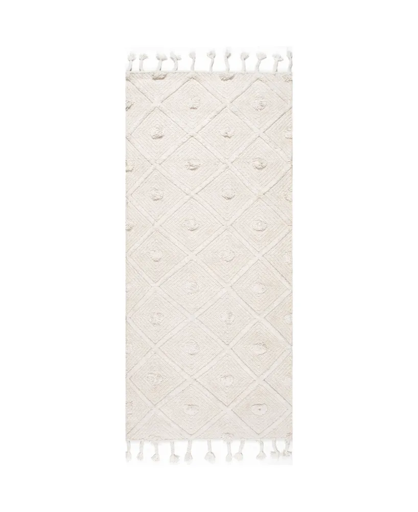 nuLoom Jinny 2'6" x 6' Runner Rug