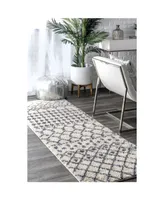 nuLoom Barbara 2'8" x 8' Runner Rug