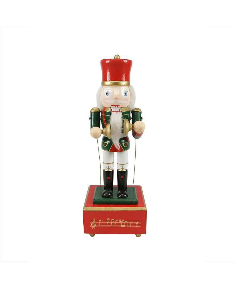 Northlight Musical and Animated Cymbalist Christmas Nutcracker