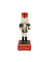 Northlight Musical and Animated Cymbalist Christmas Nutcracker