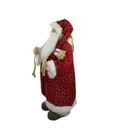 Northlight Santa Claus Christmas Figurine with Gis