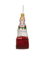 Northlight Traditional Rocking Horse with Gifts Christmas Ornament