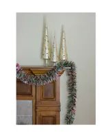 Northlight Unlit and Tinsel Artificial Christmas Garland