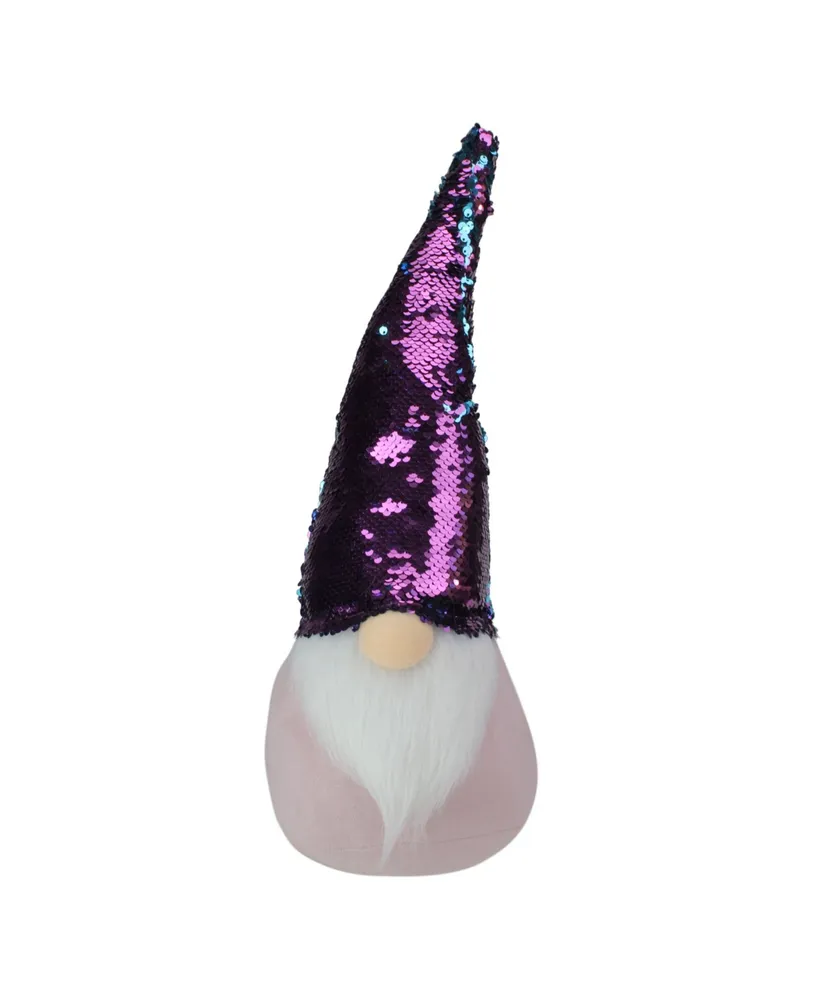 Northlight Gnome Flip Sequin Hat Christmas Decoration