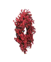 Northlight Artificial Berry Christmas Wreath-Unlit