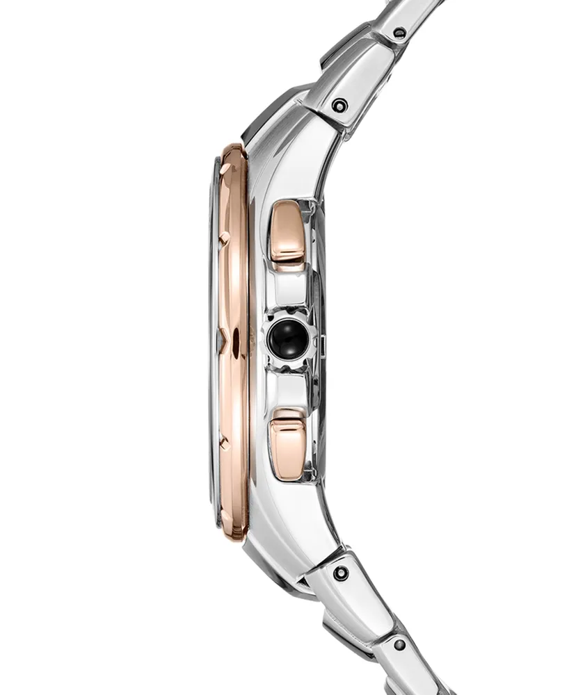 Seiko Men's Chronograph Coutura Solar Two-Tone Stainless Steel Bracelet Watch 44mm