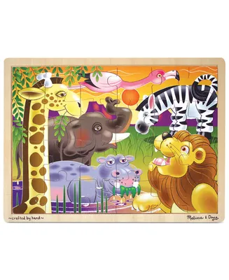 Melissa and Doug Kids Toy, African Plains 24-Piece Jigsaw Puzzle