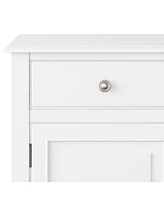 Simpli Home Connaught Solid Wood Entryway Storage Cabinet