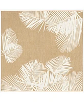 Liora Manne' Carmel Palm 7'10" x 7'10" Square Rug