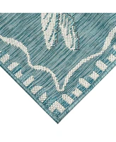 Liora Manne' Carmel Dragonfly 3'3" x 4'11" Outdoor Area Rug