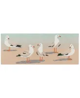 Liora Manne' Frontporch Gulls Sand 2' x 5' Runner Rug