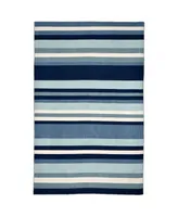 Liora Manne' Sorrento Tribeca Blue 3'6" x 5'6" Outdoor Area Rug