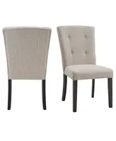 Picket House Furnishings Landon Tufted Chair Set