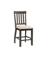 Picket House Furnishings Stanford Counter Slat Back Side Chair Set