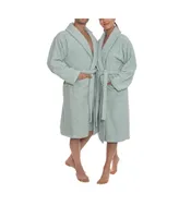 Ozan Premium Home Azure Unisex Collection Terry Cloth Bathrobe