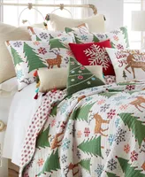 Levtex Tinsel Festive Forest Reversible -Pc. Quilt Set