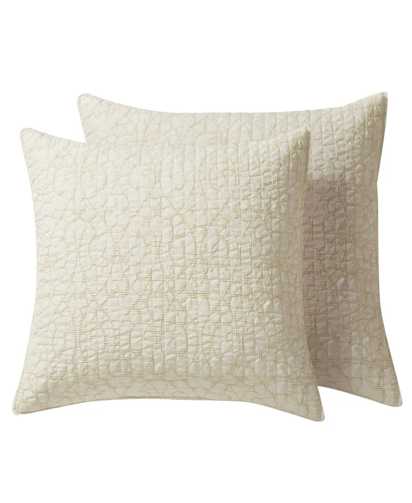 Homthreads Beckett Euro Sham - Set of 2