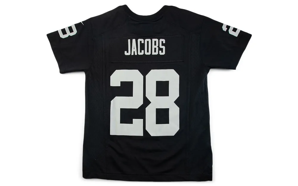 Toddler Nike Josh Jacobs Black Las Vegas Raiders Game Jersey