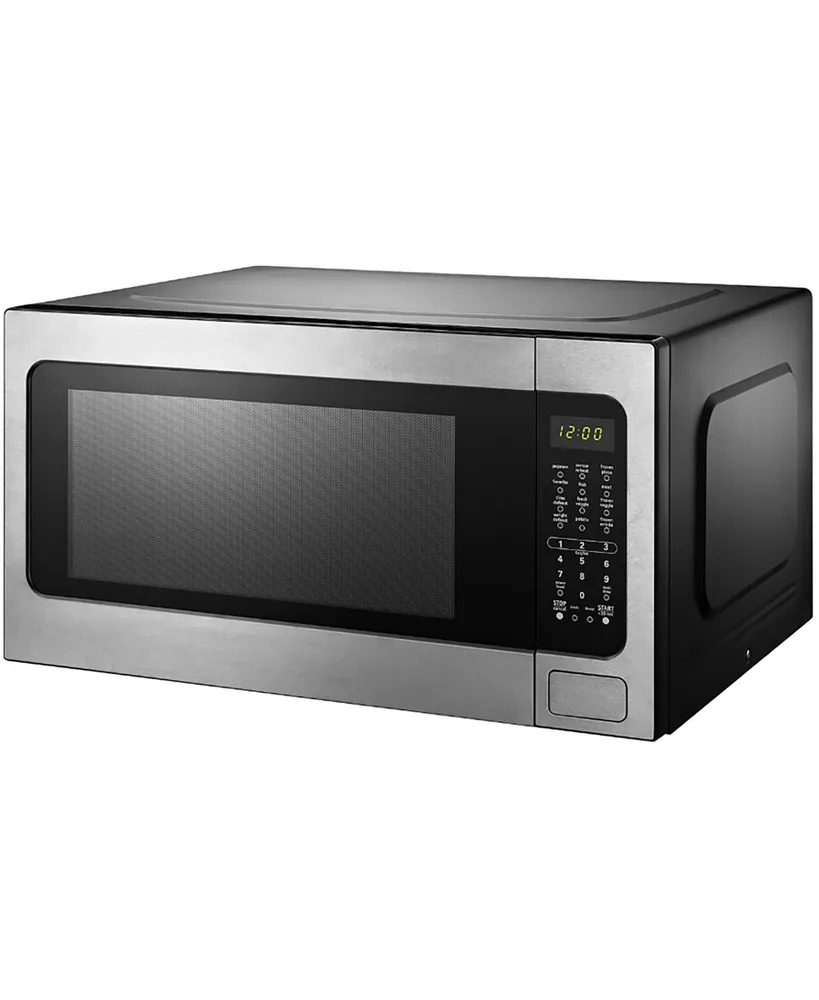 Black & Decker Em925ajk-p1 0.9 Cu ft Pull Handle Microwave, Stainless Steel