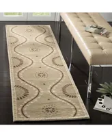 Martha Stewart Collection Ogee Dot MSR4532B Tan 2'3" x 8' Runner Rug