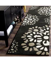 Martha Stewart Collection 4730 MSR4730A Black 2'3" x 8' Runner Rug