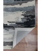 Amer Rugs Abstract Abs-6 Onyx 5' x 8' Area Rug