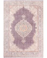 Momeni Helena Hel-5 Plum 3' x 5' Area Rug