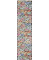 Momeni Helena Hel-8 Multi 2'6" x 10' Runner Rug