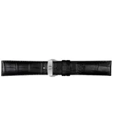 Tissot Men's Swiss Automatic Luxury Powermatic 80 Black Leather Strap Watch 41mm