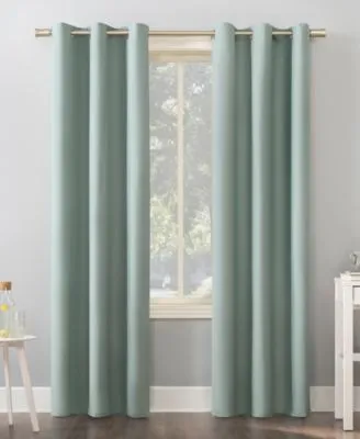 Sun Zero Cyrus Thermal Blackout Grommet Top Curtain Collection